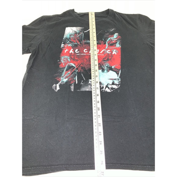 The Church Man Woman Life Death Infinity 2017 Tour Dates Shirt (Steve Kilbey) - Picture 3 of 8